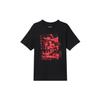 Jumpman Flight Basketball Sports Print Crew Neck Short Sleeve T-Shirt Men Tops Black DA9880-010