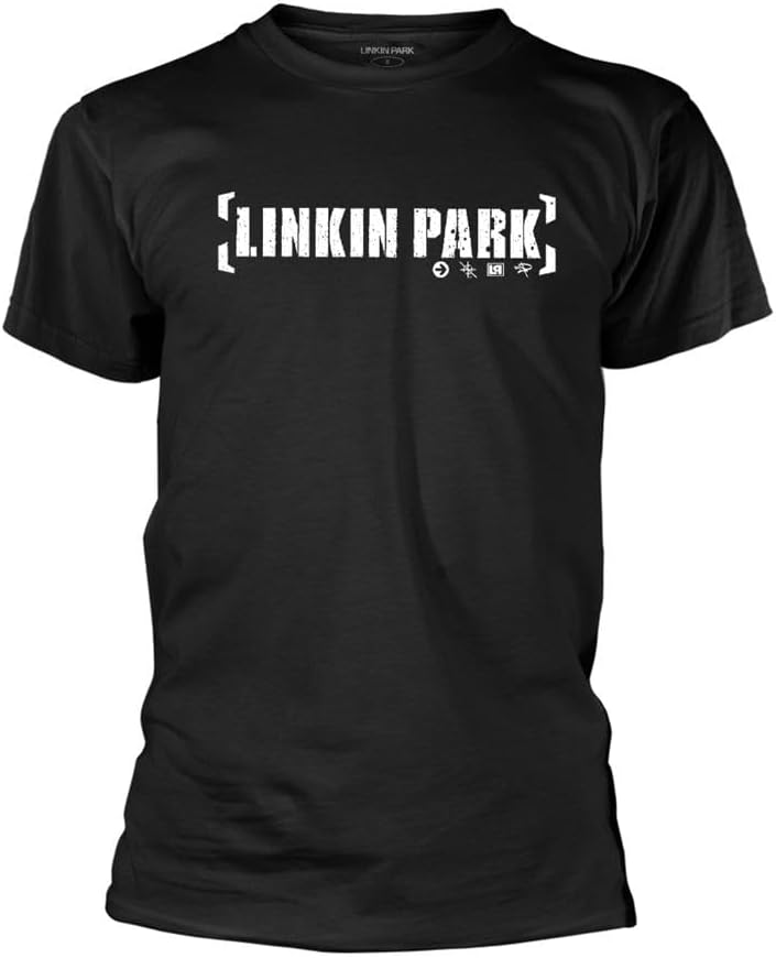 Linkin Park Unisex Adult Bracket Logo T-Shirt S разноцветный
