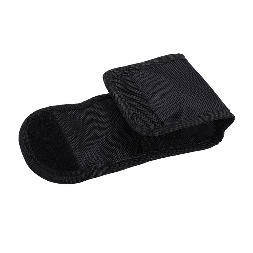 Tee Ball Pouch Bag Oxford Cloth Anti Dust Tee Holder Ball Waist Carry Bag Black for Cart