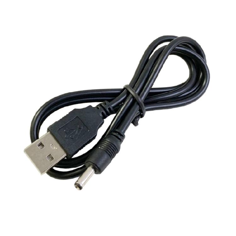 2A USB to DC3.5x1.35mm Charging Cable Universal DC5V Cable for Small Appliances and Electronics Gadgets Power Supply