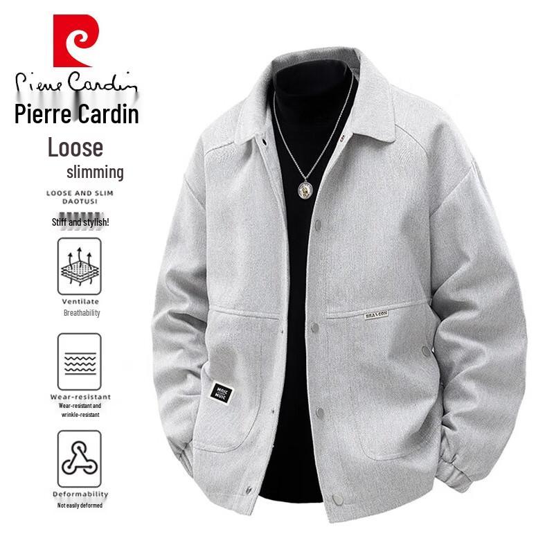 

Pierre Cardin Men s Casual Lapel Jacket 4XL