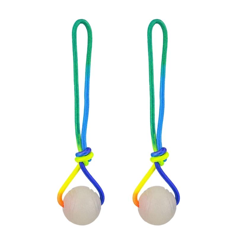 Interactively Pet Ball Flashing Rolling Jumping Waterproof Dog Chew Toy Ball for Aggressive Chewers