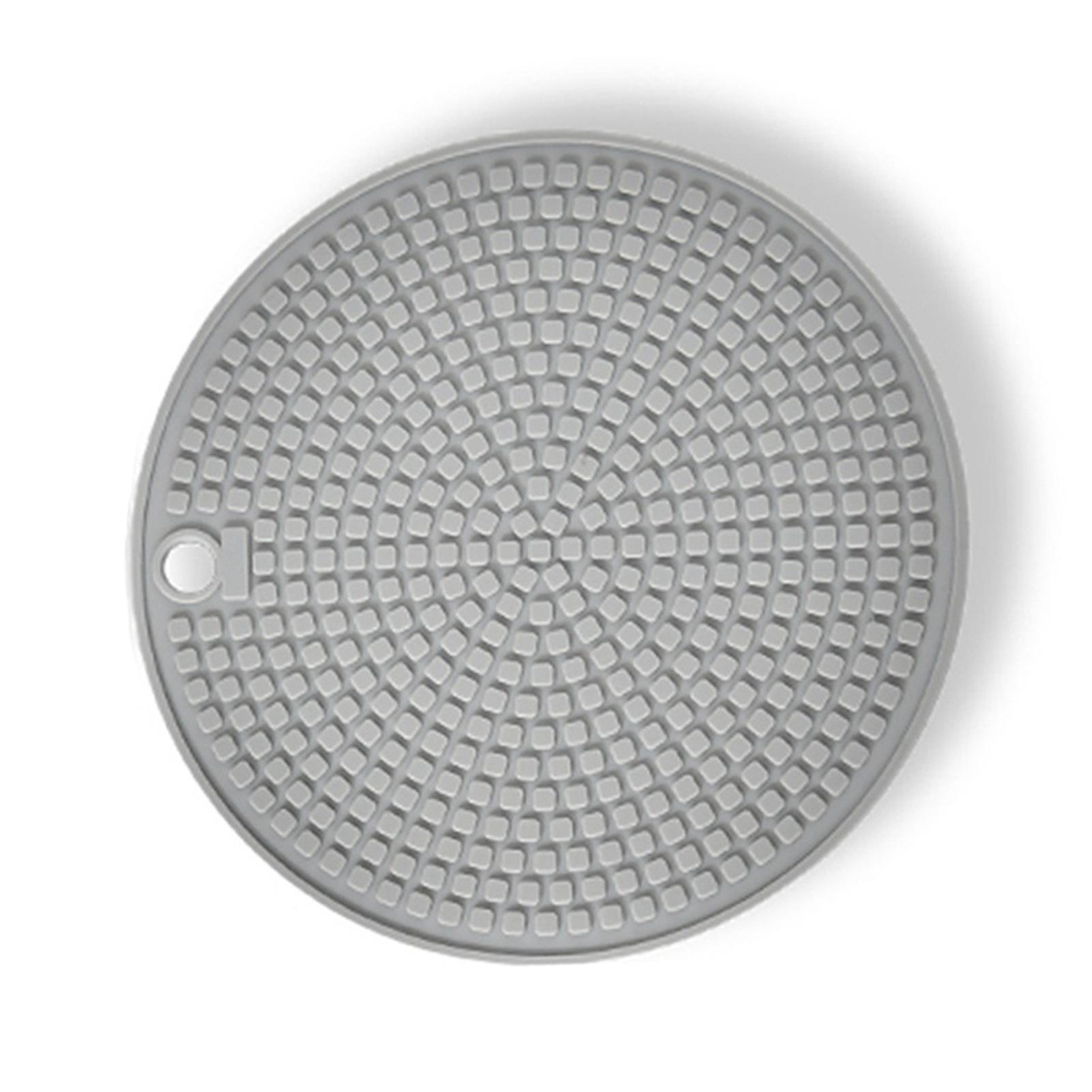 

Silicone Trivet Mats Heat Insulation Round Pot Holders Anti Slip for Kitchen Dining Table Countertops