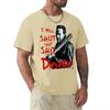 Leisure Negan The Walking Dead T-Shirts Men Round Neck 100% Cotton T Shirts Zombie Horror Short Sleeve Tee Shirt Gift Clothes
