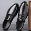 Fashion Stylish Leather Shoes for Men Wedding Oxfords Shoes Casual Office Business Shoes Classic Male Formal Dress Footwear Derby Flats