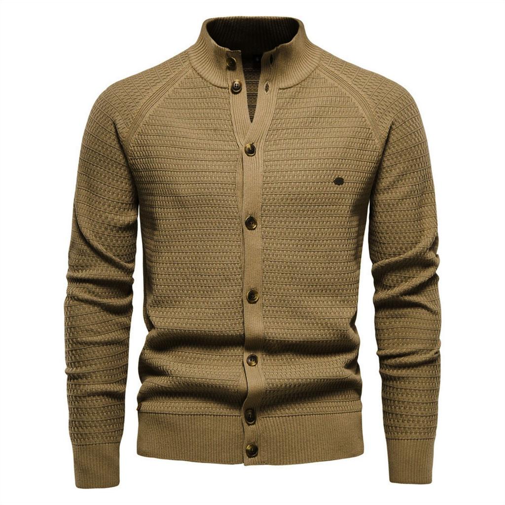 Høst Og Vinter Ny Cardigan Genser Herre Høykvalitets Business Genser