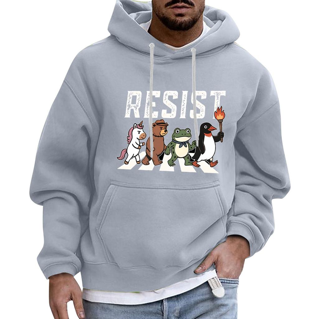 Sportovní tepláky s kapucí Unisex běžecké oblečení svetr s dlouhým rukávem mikiny s kapucí