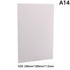 1Pc PS Hard Plastic Diffuser Sheet Thickness Plastic Led Light Milky Translucent Blanks Plate 1mm 1.5mm 2mm 3mm DIY Crafts