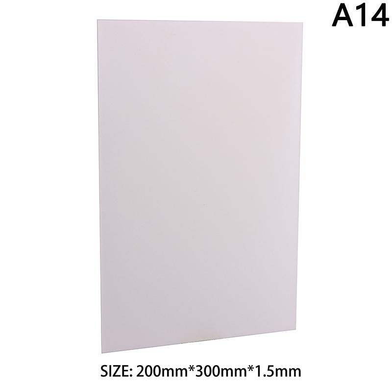 

1 шт. ПС Твердый пластиковый рассеиватель Лист Толщина Пластик Светодиодная лампа Молочно-полупрозрачные Заготовки Пластина 1 мм 1,5 мм 2 мм 3 мм DIY Поделки