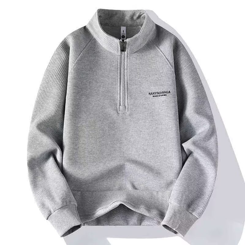 

Весна 2024 мужской свитер пэчворк разных цветов приятная для кожи ткань модный универсальный топ повседневная рубашка с длинными рукавами 3XL серый