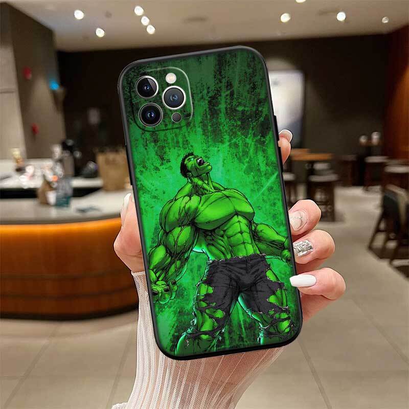Marvel Hulk Shockproof Phone Case for iPhone 6 6s 7 8 11 12 13 14 15 16 17 16E XS Pro Max XR X SE Air