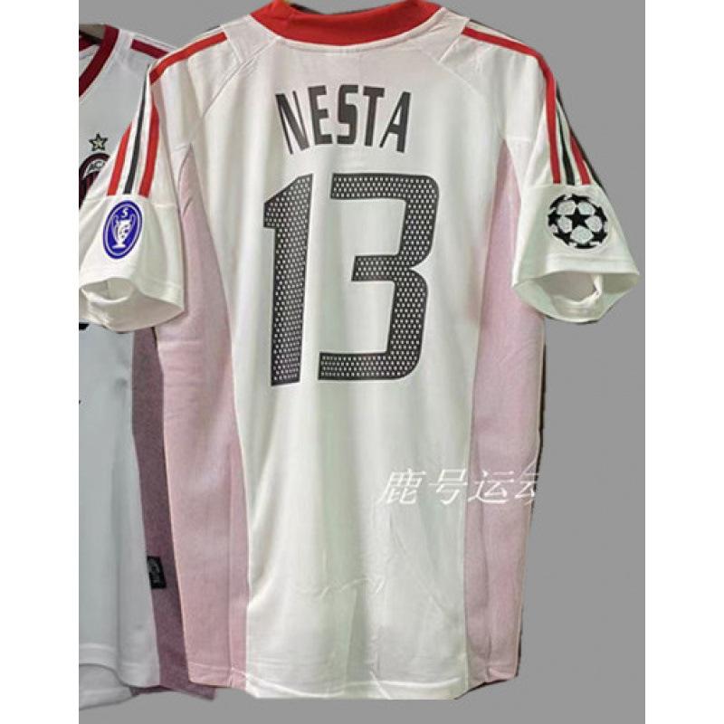 Vintage Jersey Football Jersey Beckham Zidane Messi C Ronaldo Classic Championship Jersey