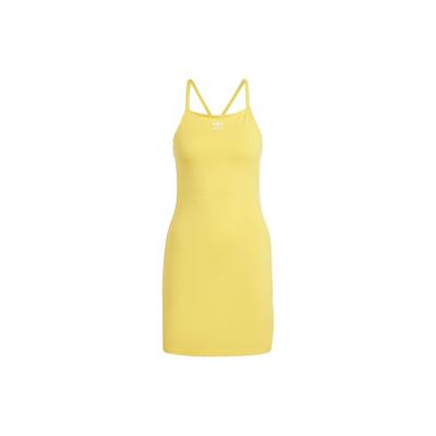 Originals Adicolor Series Three Stripes Logo Dress Women Dresses Yellow IR8124