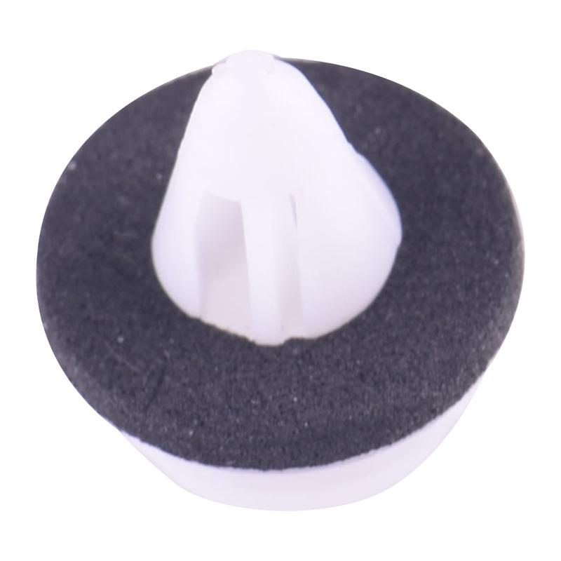 01553-30001 50pcs/Set Car Front Door Trim Panel Retainer Fastener Clip with Seal Rings Fit for Nissan White Nylon