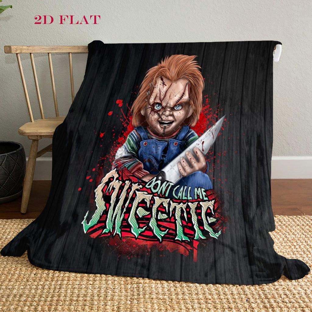 Doll Knife blanket Suitable for all seasons Soft and comfortable Office rest blanket Machine washable Air conditioning blanket