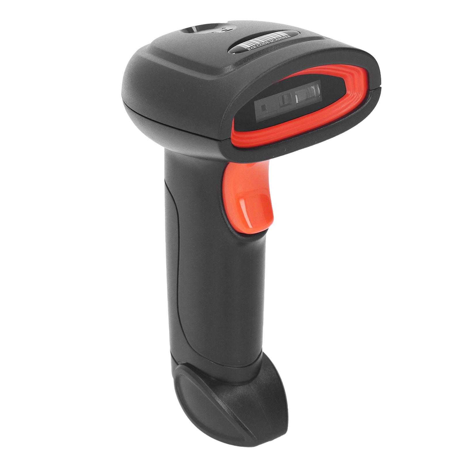 1D Barcode Scanner 2.4G Wireless and Bluetooth Fast Decoding Precise Scanning Handheld CCD Barcode Reader