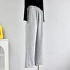 Winter Women's Thick Casual Wide Leg Loose Sports Cotton Sweatpants Casual Pants
