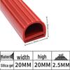 Silicone Sealing Strip: Acid & Alkali Resistant, High Temp Resistant, P & E-shaped for Oven, Steamer, Baking, Cold Storage.