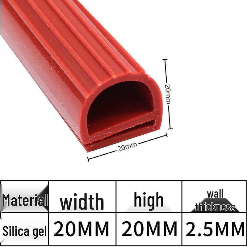 Silicone Sealing Strip: Acid & Alkali Resistant, High Temp Resistant, P & E-shaped for Oven, Steamer, Baking, Cold Storage.