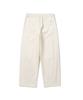 KNITTED Cotton Wide Cut Pants Ivory