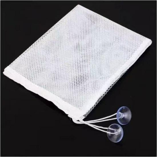 Kids' Bathroom Water Play Mesh Storage Bag with Strong Suction Cups