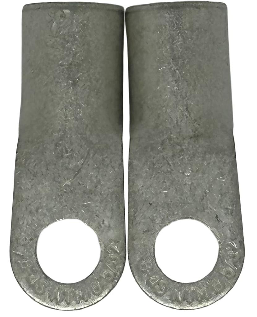 of Nichifu Bare Crimp Terminals for Copper Wire Made in Japan [MisakaZoo MO-Pack 2] R8-4S (R-Shaped), Round,