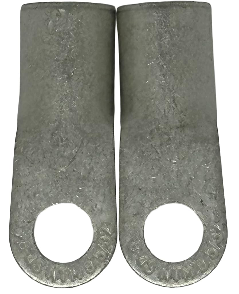 

of Nichifu Bare Crimp Terminals for Copper Wire Made in Japan [MisakaZoo MO-Pack 2] R8-4S (R-Shaped), Round,