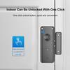 Tuya Smart Elektronisches Schloss Schlüsseloses Eingangstür Riegel Schloss Versteckte Unsichtbare Installation TTLock App IC-Karten Schloss für Holztür