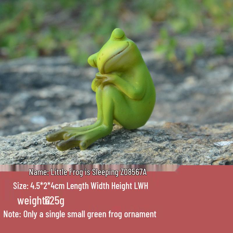 Creative Frog Ornament Flower Pot - Cute Toad for Car Decoration or Gift for Men & Women, Perfect for Teacher's Day