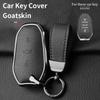 Metal And Leather Car Key Case Cover For Citroen C5 X C4L C6 C3-Xr Aircross 308 408 508 2008 3008 4008 5008 Ds 5Ls 4Saccessories