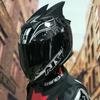 AIS motorcycle helmet men and women personality full helmet four seasons universal Bluetooth slot DOT ECE