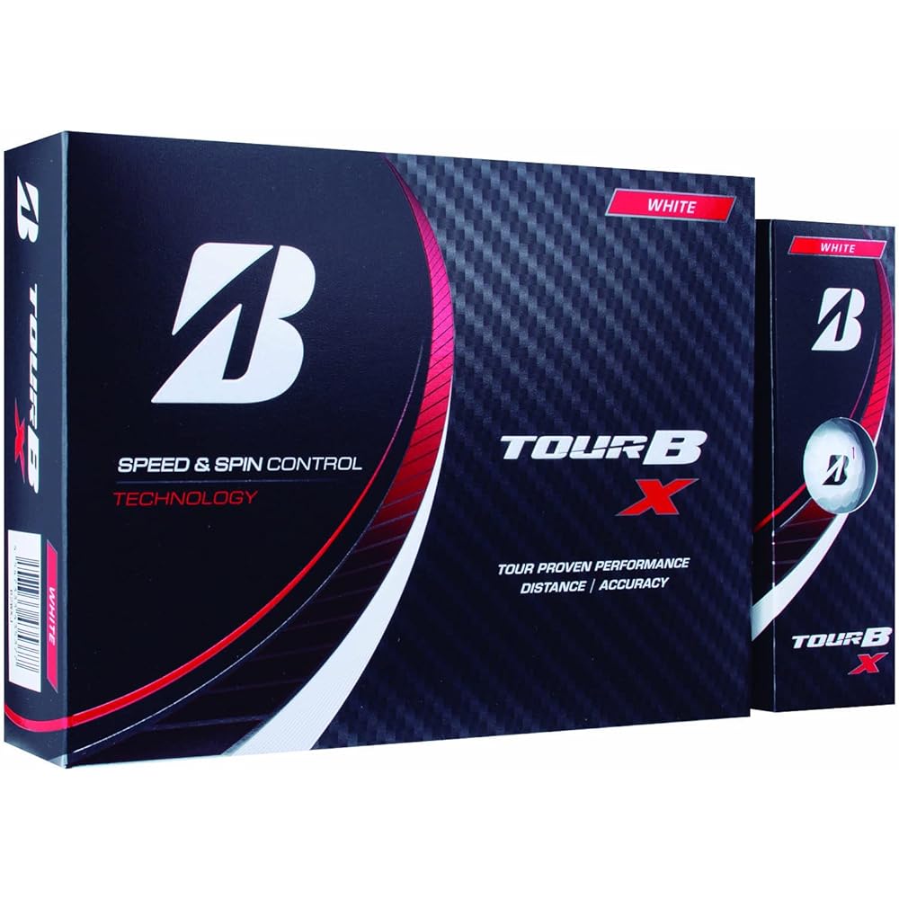 Bridgestone Tour B X 2022 Golf Balls 12 Pack White