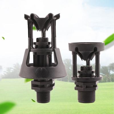 2pcs Plastic Rotary Watering Sprinkler Durable Universal Garden Irrigation Nozzle 360 Degree Swing Sprinkler Farm Field Orchard