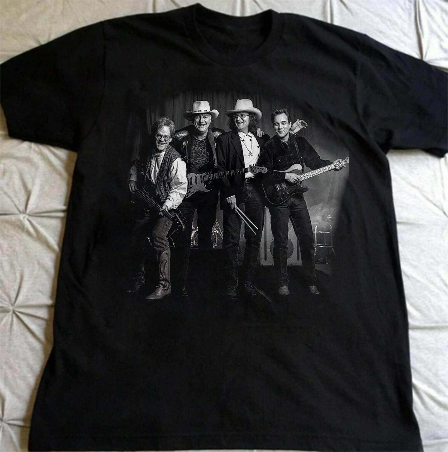 Singer Jerry Jeff Walker Black Cotton Classic MEN T-Shirt S-5XL M