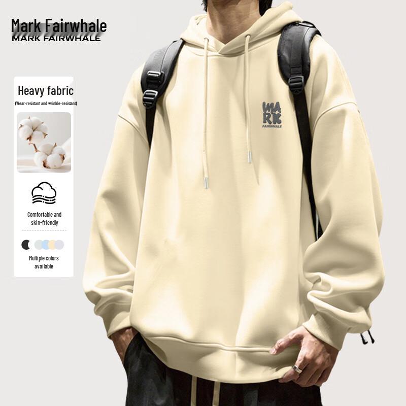 

Mark Fairwhale Men s Heavyweight Hooded Sweatshirt 2XL