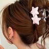 1PC Headwear Sweet Jewelry Playful Star Shape Cute Accessories Fashion Candy Colors Gift Hairpin Hair Ties Multi-Color
