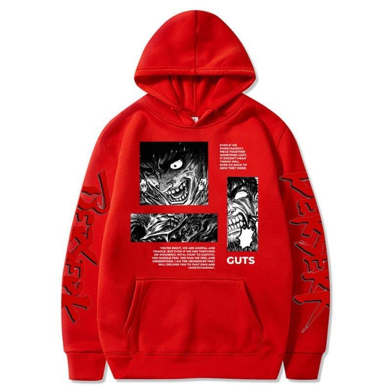 BerserkGuts anime print hoodie top sweater hoodie