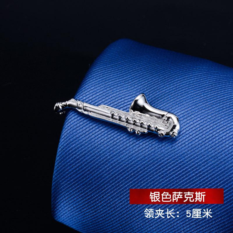 Gift Box Men'S Gold Tie Clip Business Dress Simple Men'S And Women'S Pins Korean Version Security Tie Clip