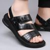 High Quality Men's Shoes Non-slip Sneakers Men Fashion Men Outdoor Sandals Shoes 2024 Soft Flats Men Shoes Leather Boat Shoes