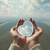 48/96pcs Portable Mirror Wedding Season Sweet Party Favors Heart-Shaped Pocket Glass Makeup Mirrors for Travel Gifts Home Decor