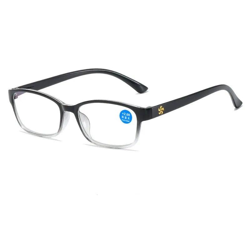 

Винтажные очки для дальнозоркости с синим светом, мужские сверхлегкие квадратные очки для чтения, унисекс, женские очки с диоптриями по рецепту 100