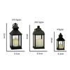 Portable LED Candle Lamps Camping Horse Tent  Lanterns Outdoor Garden Desk Holiday Atmosphere Retro Night Light Decorative Lamps