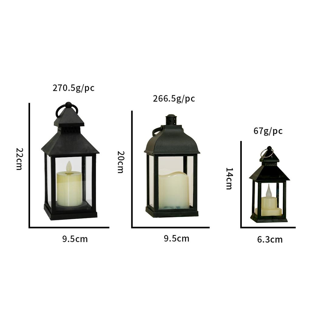 Portable LED Candle Lamps Camping Horse Tent  Lanterns Outdoor Garden Desk Holiday Atmosphere Retro Night Light Decorative Lamps