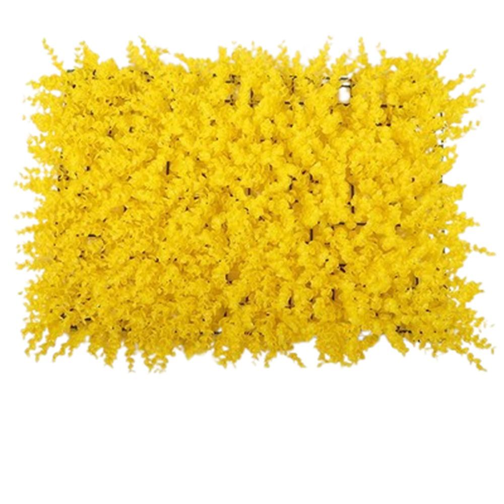 Plastic Lawn Artificial Plant Wall Panel UV Resistant Fake Lawn Carpet  Party Decor