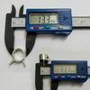 Pinza Adattatore per Rubinetto Benzina di Alta Qualità Strumento Parte di Ricambio Tubo Valvola di Arresto + 2 Pinze Accessorio
