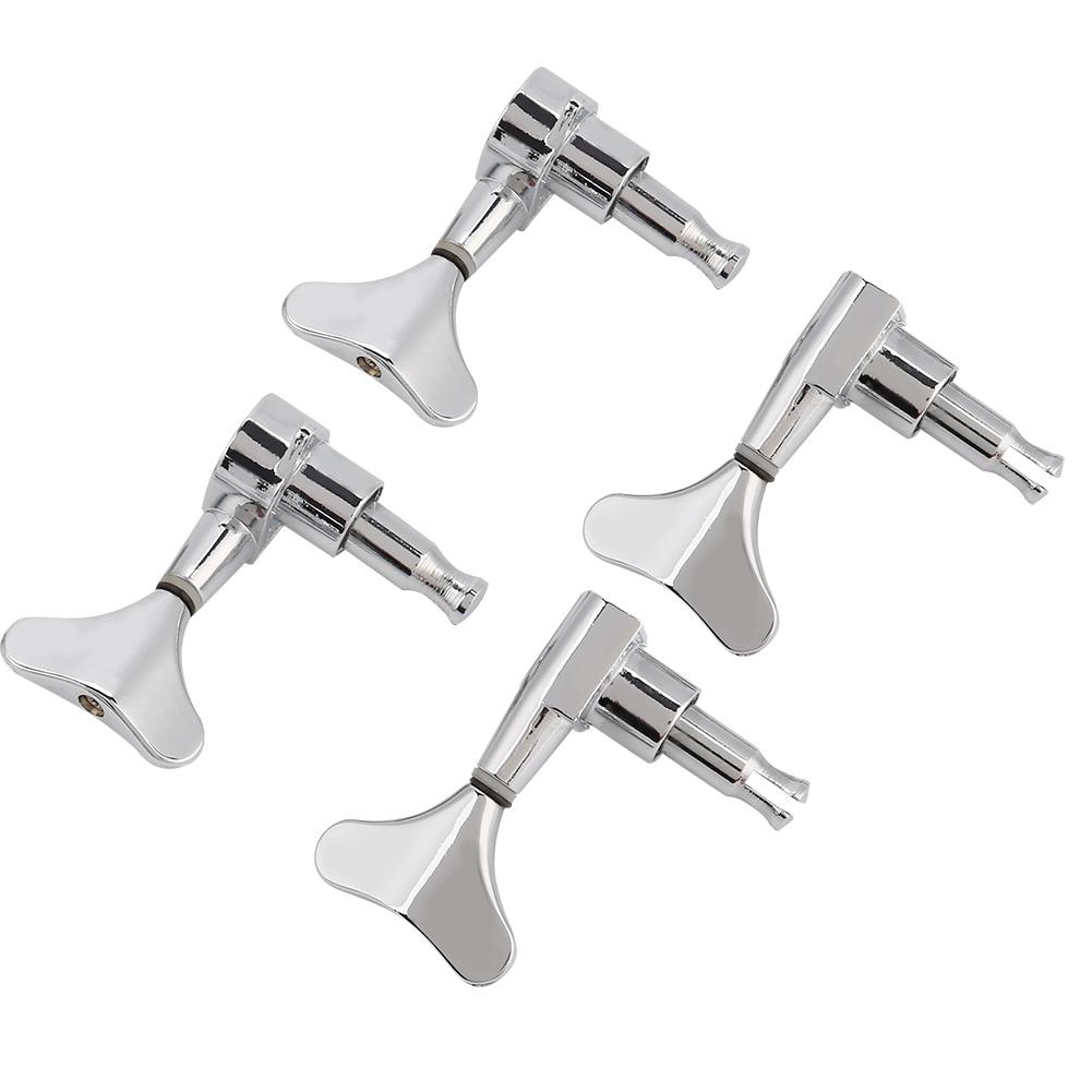 2L2R Fishtail shaped Button Sealed Bass Guitar Tuning Pegs Machine Heads