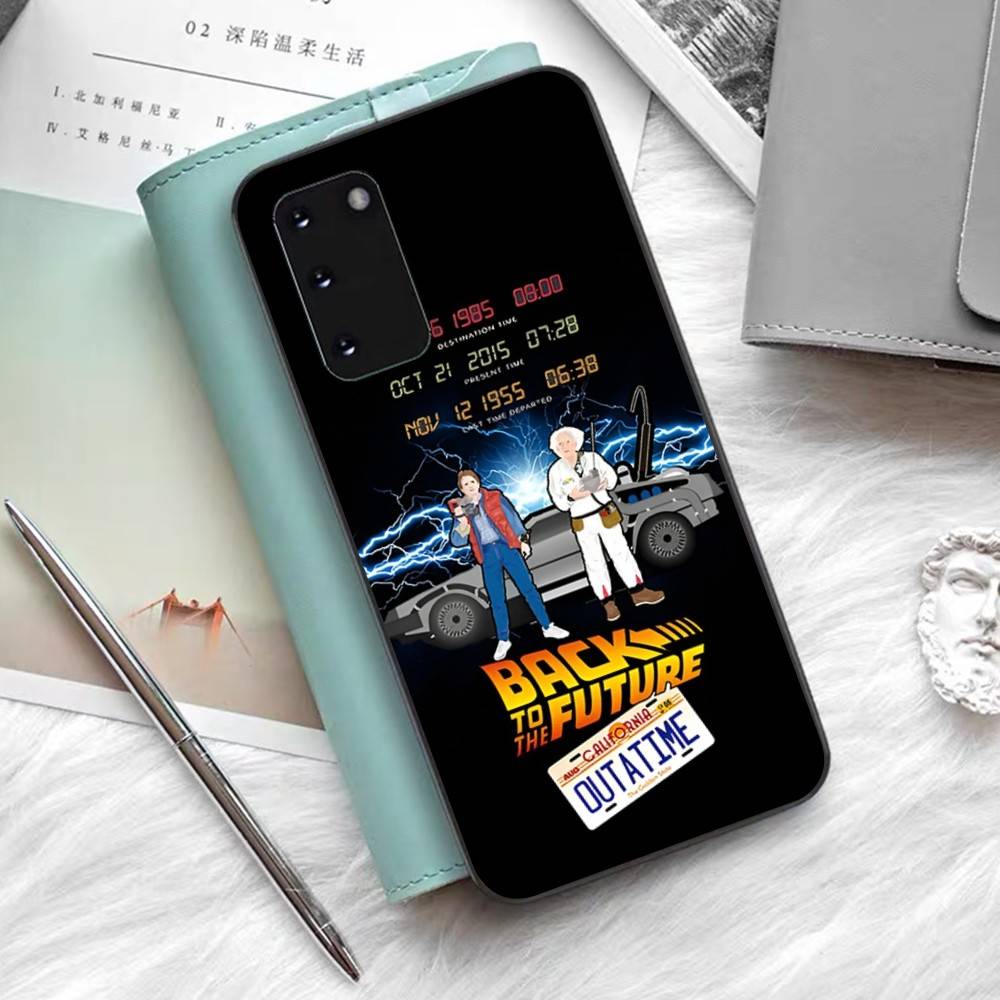 

Movie Back To The Future Phone Case For Samsung S 24 Fe 25 Ultra Plus 20 Lite 21 30 22 23 24 22 Ultra 5G Fundas Samsung S20 Plus 5G