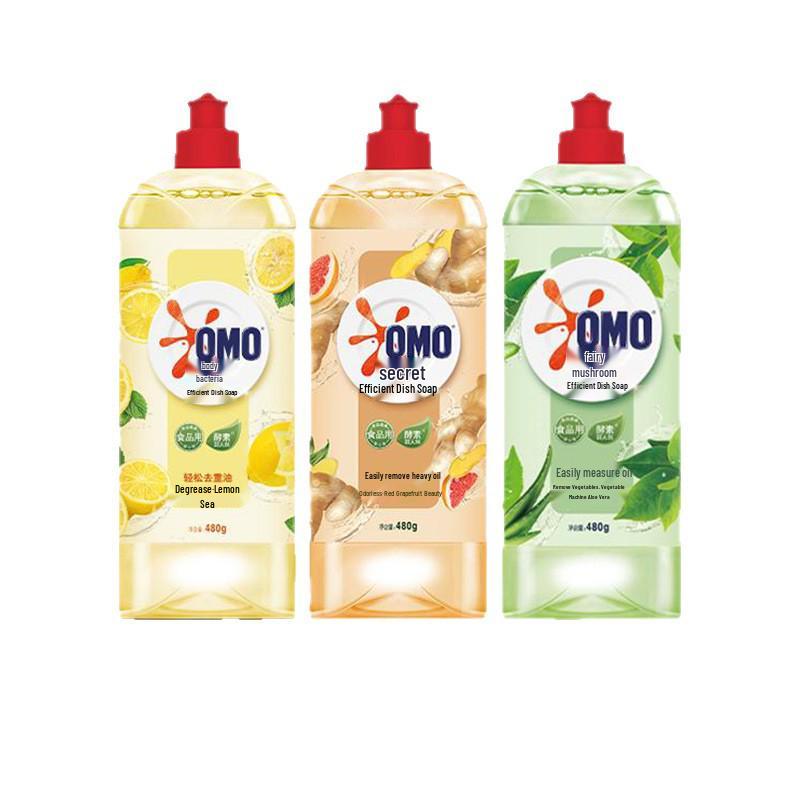 Miracle Natural Enzyme Dish Soap - Oil Stain Remover with Long-Lasting Fresh Scent for Hygienic Cleaning