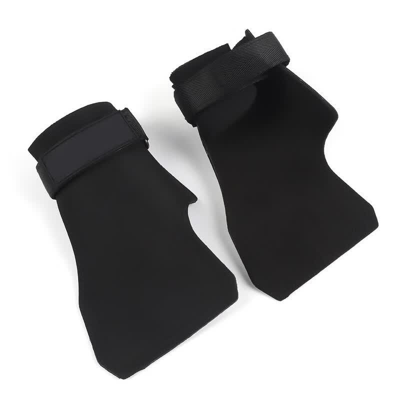 Ronglv Fitness Palm Grips and Lifting Straps чёрный