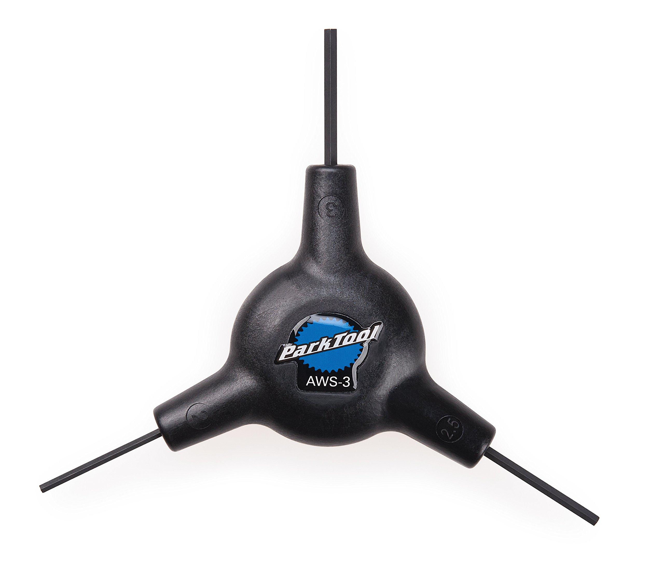 

PARKTOOL hex hex Y-shaped wrench, wrench 2/2.5/3mm AWS-3 чёрный